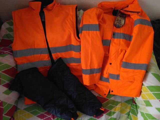 Parka invernale alta visibilità