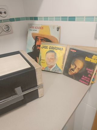 Tocadiscos de los años 70