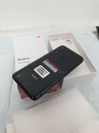 📱 Xiaomi Redmi 7 negro- sin estrenar