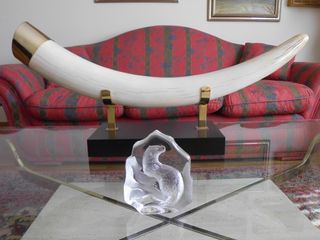 Escultura cristal a mano mats jonasson