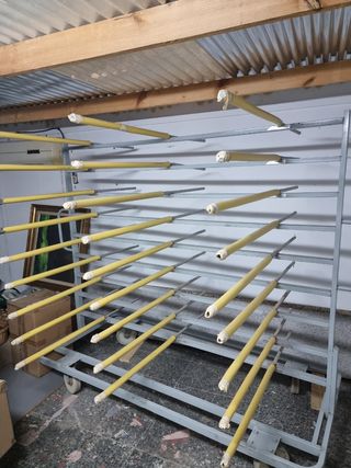 Soporte cabina barnizado