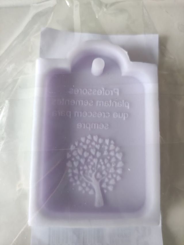 Molde Silicone - Placa Professores - LG