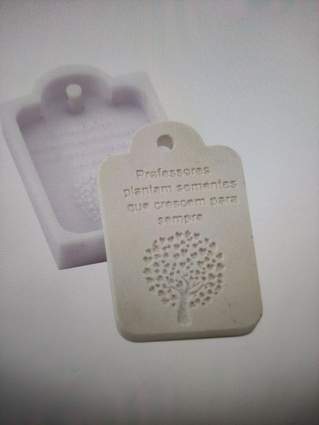 Molde Silicone - Placa Professores - LG