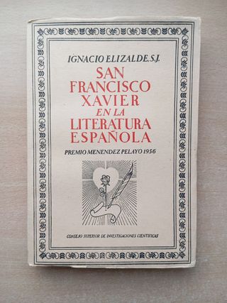 San Francisco Xavier en la literatura española 