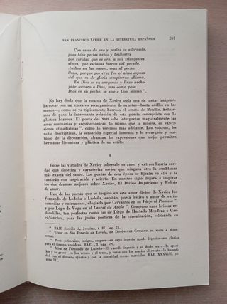 San Francisco Xavier en la literatura española 
