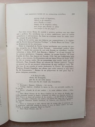 San Francisco Xavier en la literatura española 