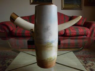 Jarron porcelana marca suma años 70