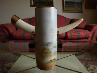 Jarron porcelana marca suma años 70