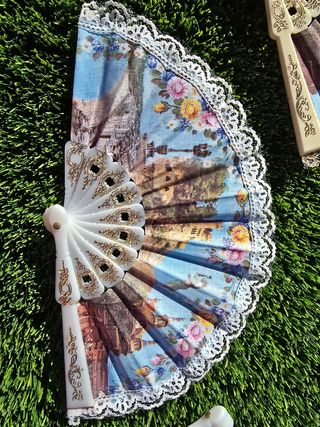 Abanicos pequeñitos, tela sueltos o lote