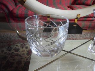 Conjunto 2 piezas cristal bohemia