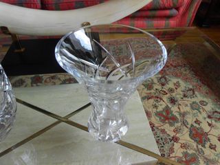 Conjunto 2 piezas cristal bohemia