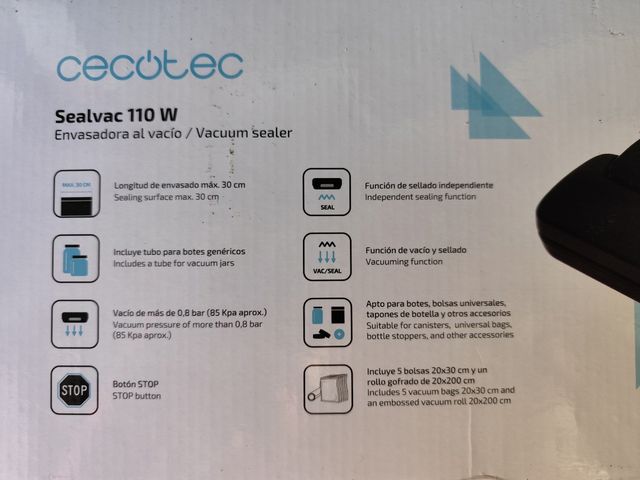 Envasadora Vacío SealVac 110W