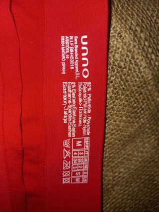 Calzoncillos Slip Unno Rojo