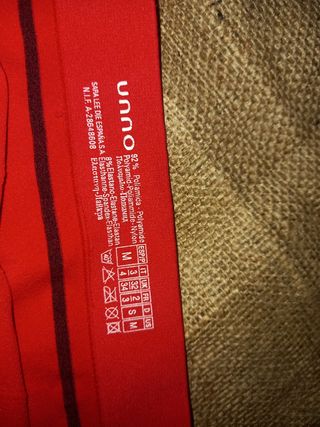 Calzoncillos Slip Unno Rojo