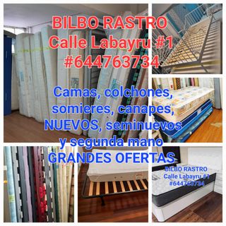 GRANDES OFERTAS, camas, colchones, canapés, somier