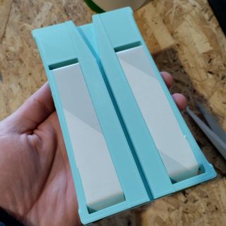 Placa limpeza pneus slotcar