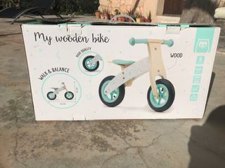 Bici de madera para bebes