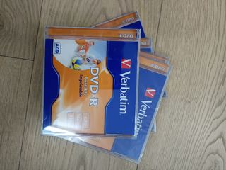 DVD para grabar, pack 5