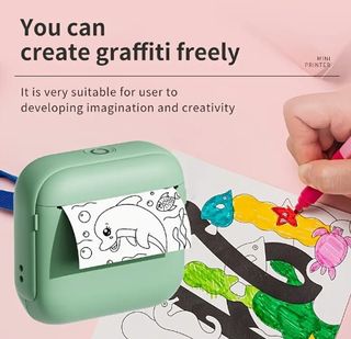 Impresora de Bolsillo Inalámbrica Mini con Impresi