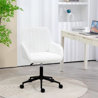 Sedia da Ufficio in Tessuto con Altezza Regolabile