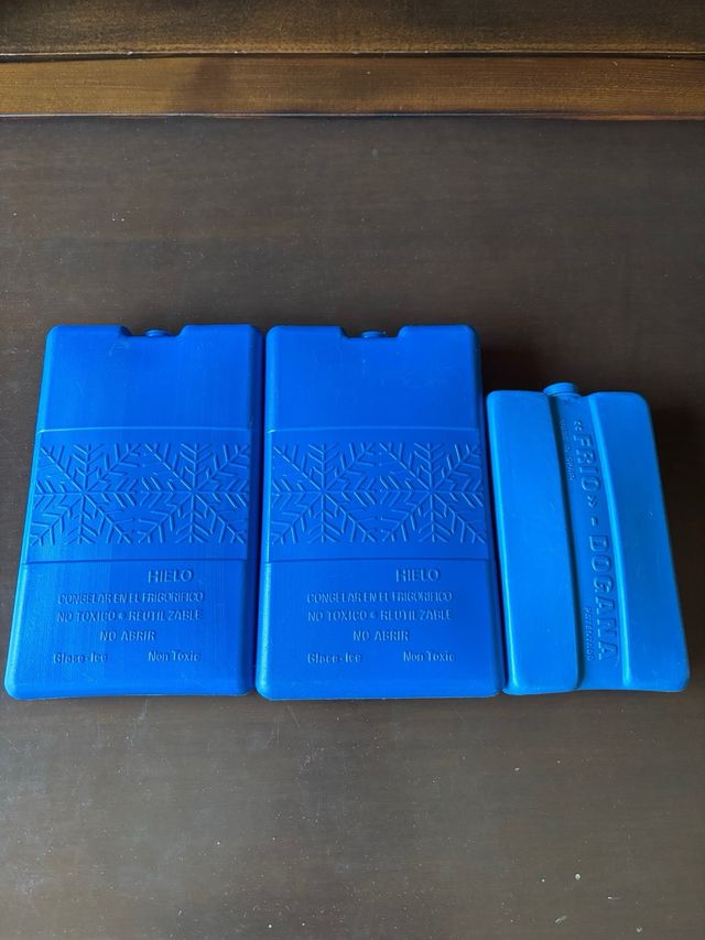 3 Placas congelación