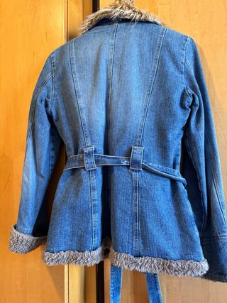 Chaqueta vaquera con forro