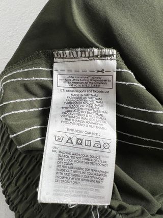 Pantaloni Tuta Adidas Cachi Bianco taglia L Donna