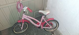 Bicicleta Hello Kitty niña 14 pulgadas