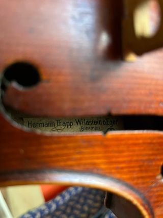 Antiguo violín 4/4 austríaco año 1878