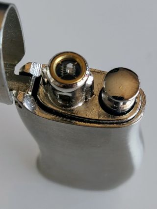 Encendedor picoflam con boligrafo. Publicidad.