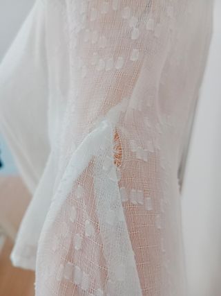 Vestido midi vaporoso de DKNY