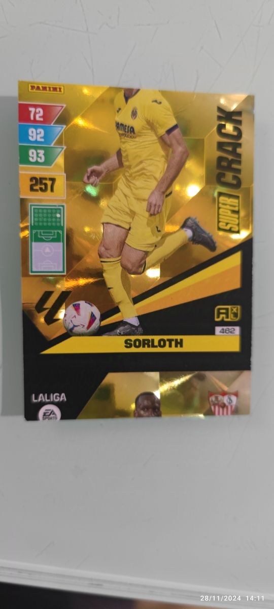 Cromo con error de Impresión