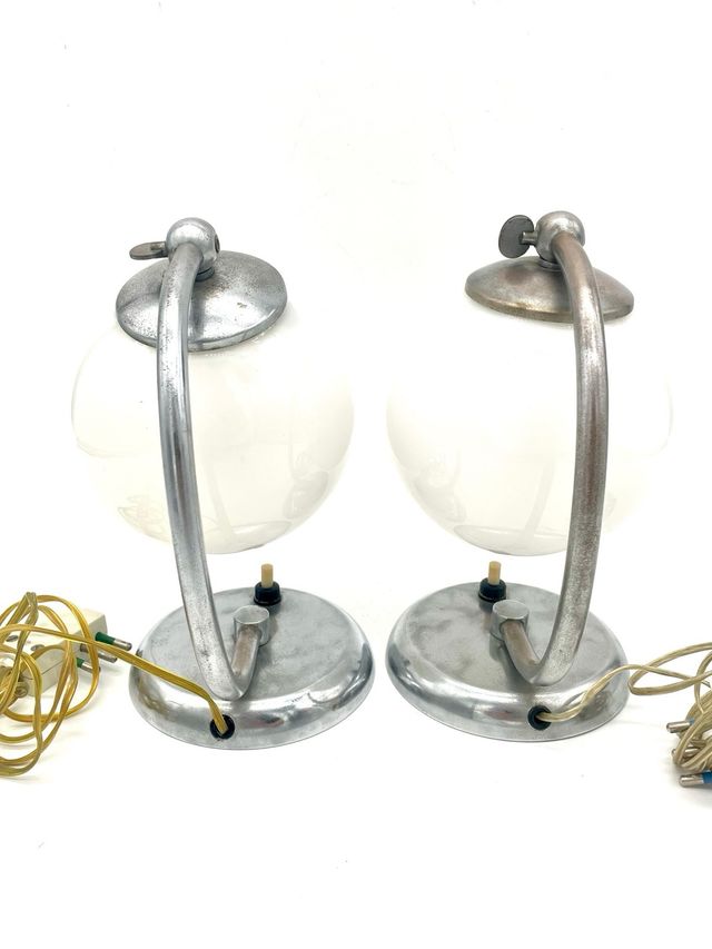 Coppia Abatjour Vintage Modernariato