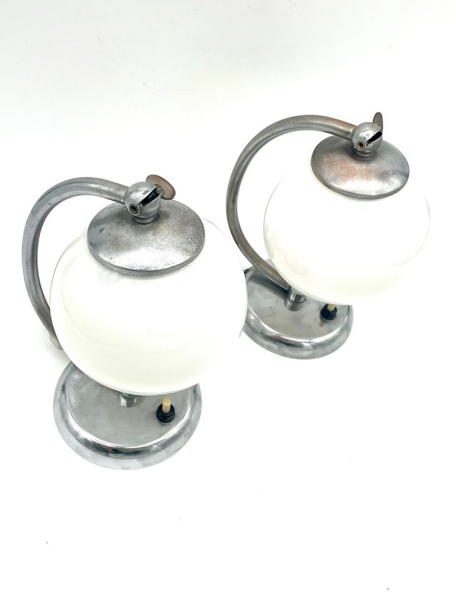 Coppia Abatjour Vintage Modernariato