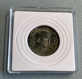 Moneda Imperio Romano. Augusto 27 a.e.C - 14 e. C.