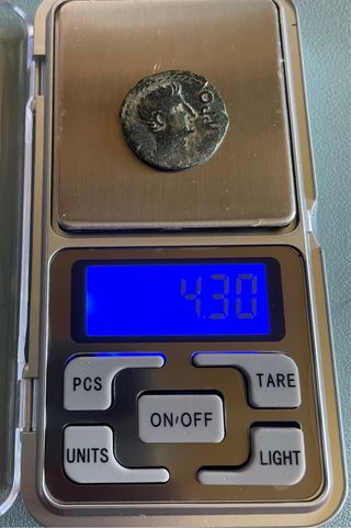 Moneda Imperio Romano. Augusto 27 a.e.C - 14 e. C.