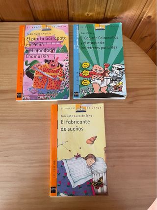 Libros el Barco De Vapor . 12euros los tres