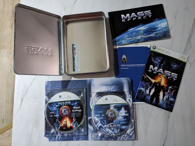 Mass Effect XBOX 360 Edição Limitada PAL Espanha