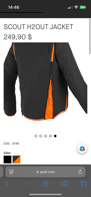 Chaqueta moto spidi