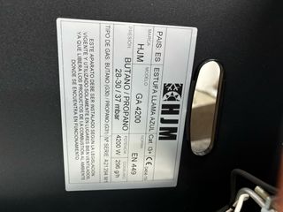 ESTUFA GAS las 2 por 100