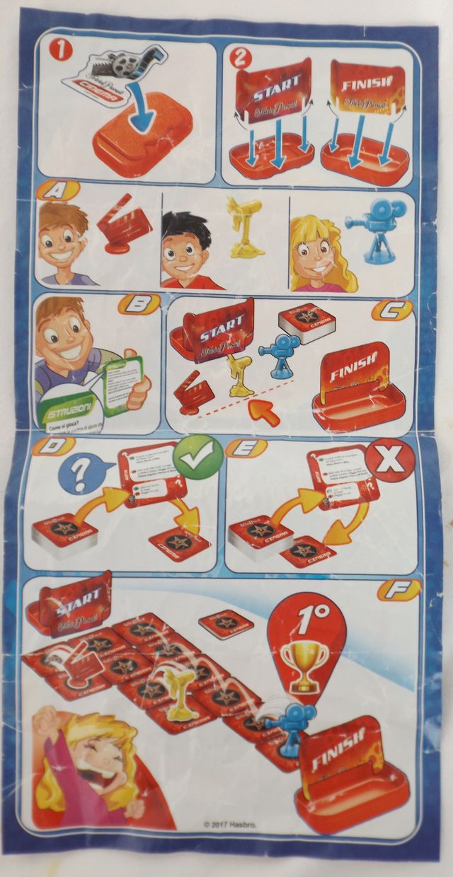 Hasbro Trvial Pursuit Cinema Pocket Kinder