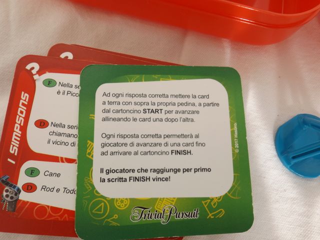 Hasbro Trvial Pursuit Cinema Pocket Kinder