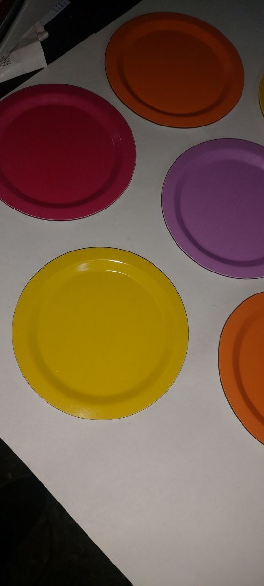 Lote platillos metálicos