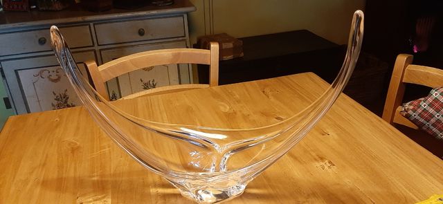 Centrotavola in cristallo sevres