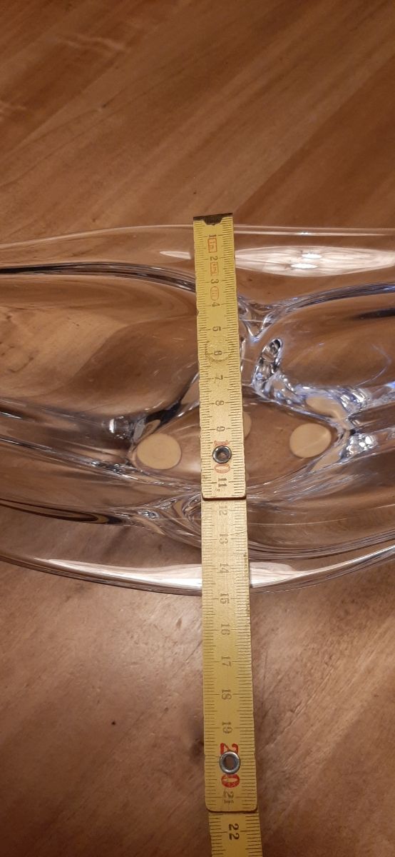 Centrotavola in cristallo sevres