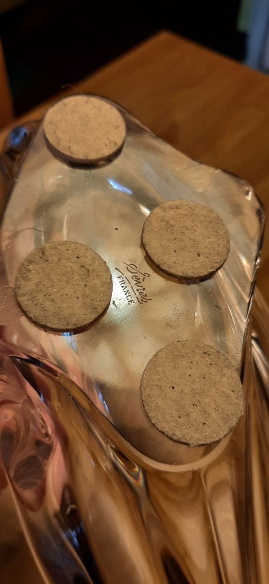 Centrotavola in cristallo sevres