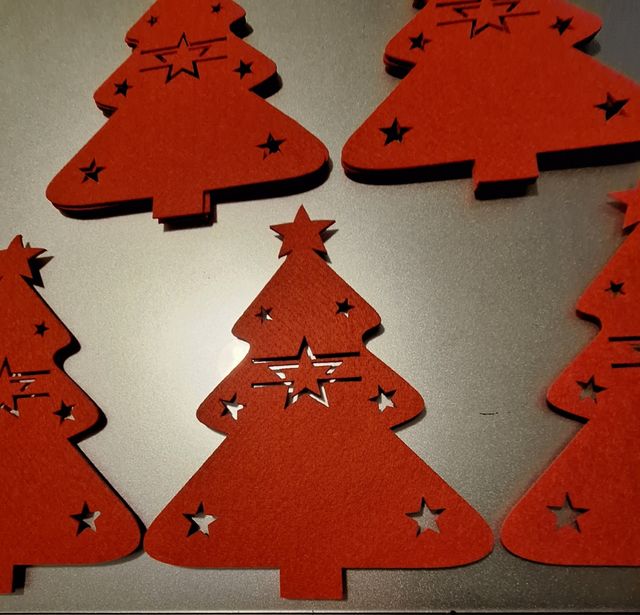 12 segnaposto Natalizio