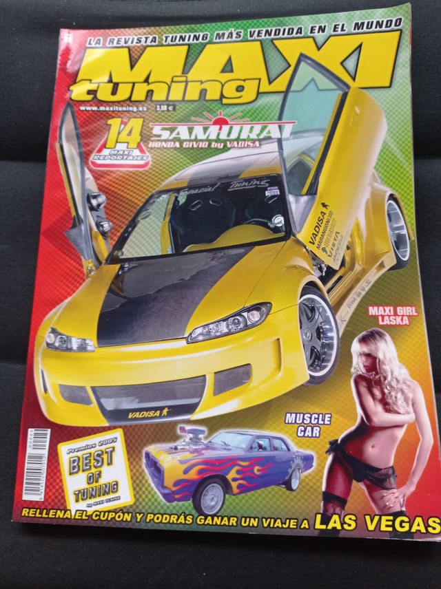 Lote 5 + Revistas maxi tuning