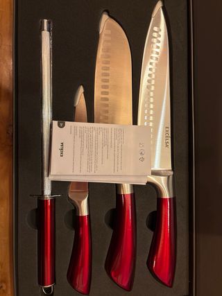 Set coltelli acciaio inox Nuovi