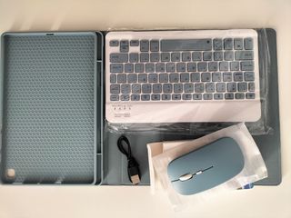 Funda teclado y ratón galaxy tb S6 lite 